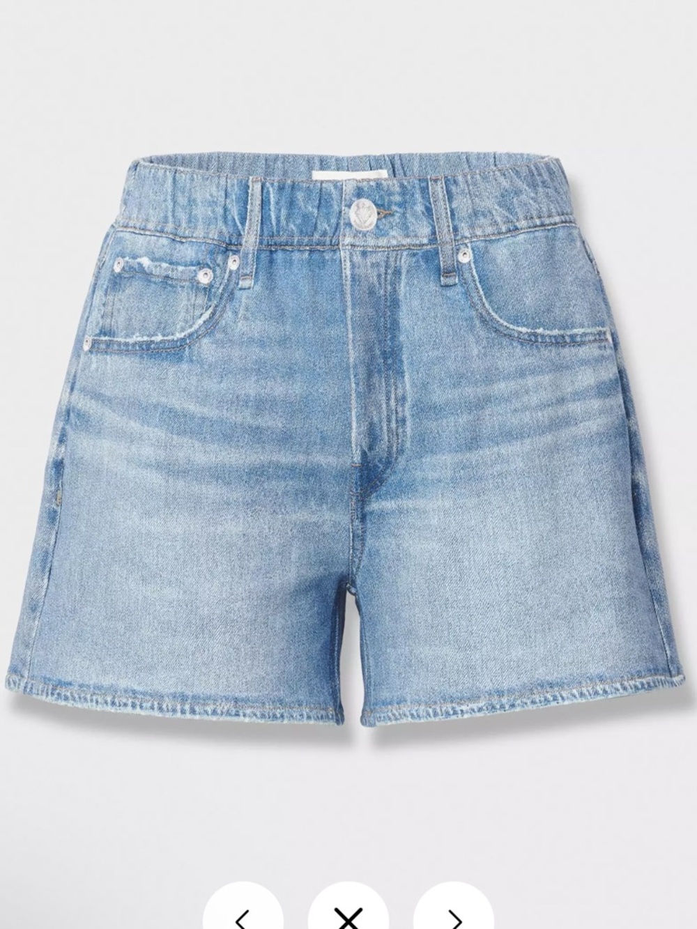 Rag and Bone Miramar Blue Denim Women’s Shorts
